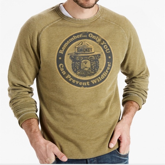 lucky brand bear sweater
